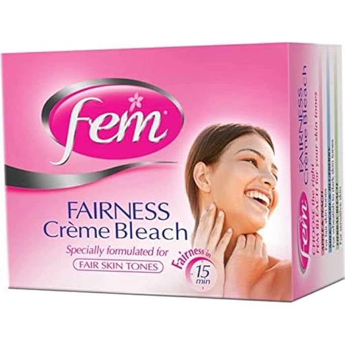 fem USA FAIRNESS BLEACH WITH APPLE AND PEACH - 50 GM - Image 1